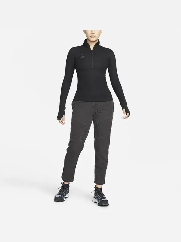 Брюки acg ease trail straight sports breathable casual pants/trousers black Nike — изображение 3 из 3, черный