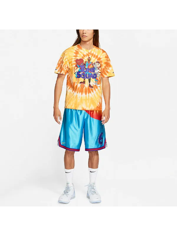 Футболка Nike x Space Jam:A New Legacy LeBron Tee 'Orange Tie-Dye'' — изображение 3 из 4, мульти