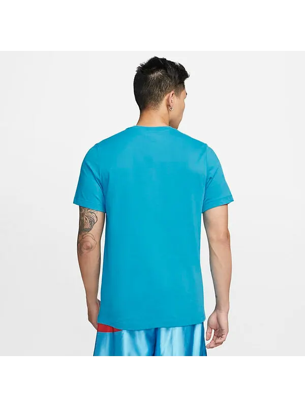 Футболка Nike LeBron x Space Jam A Legacy Tune Squad T-Shirt 'Light Blue Fury' — изображение 3 из 4, светлый синий