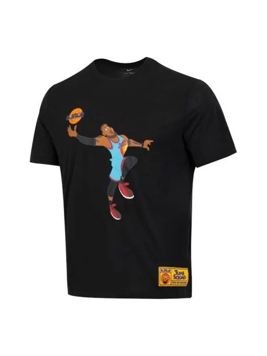 Футболка Nike Space Jam 2 Sports Short Sleeve Men's Black — изображение 1 из 4, черный