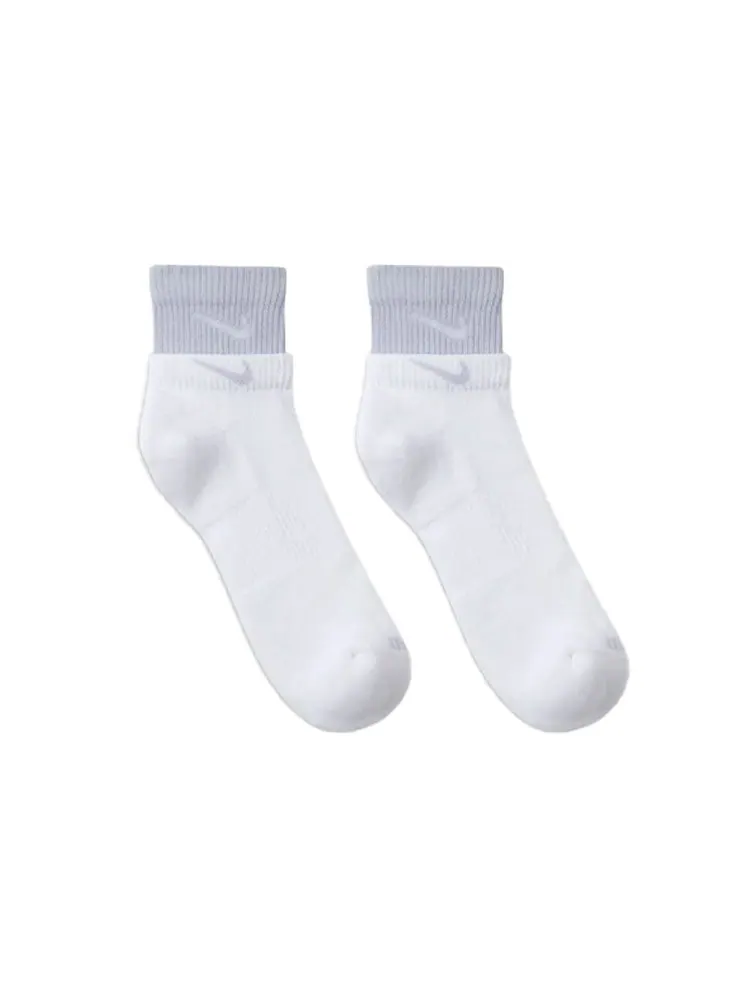 Носки Nike Unisex Everyday Plus Cushioned Ankle Tube Socks 2 Packs Purple — изображение 3 из 3, фиолетовый