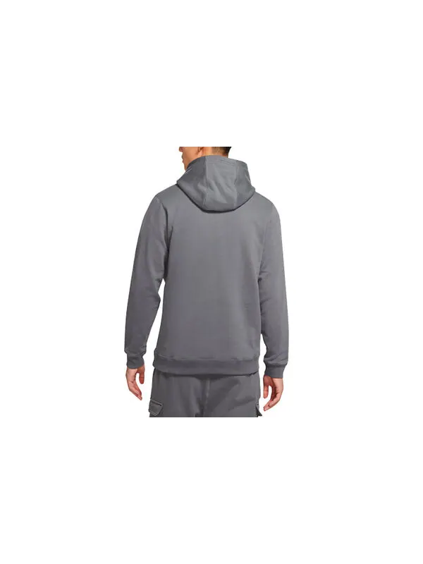 Толстовка Men's Nike Athleisure Casual Sports Iron Gray — изображение 2 из 3, серый