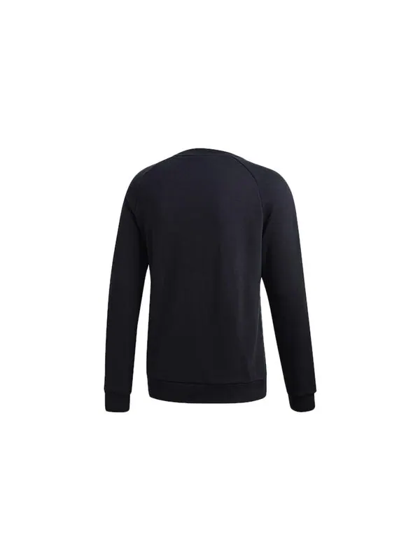 Толстовка adidas originals Sports Round Neck Pullover Black — изображение 2 из 4, черный