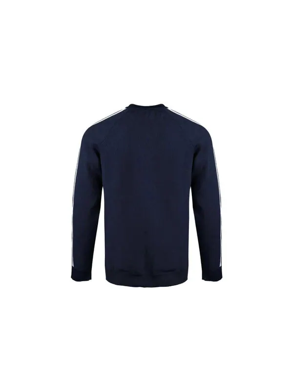 Толстовка originals knit crew 'collegiate navy' Adidas — изображение 2 из 4, синий