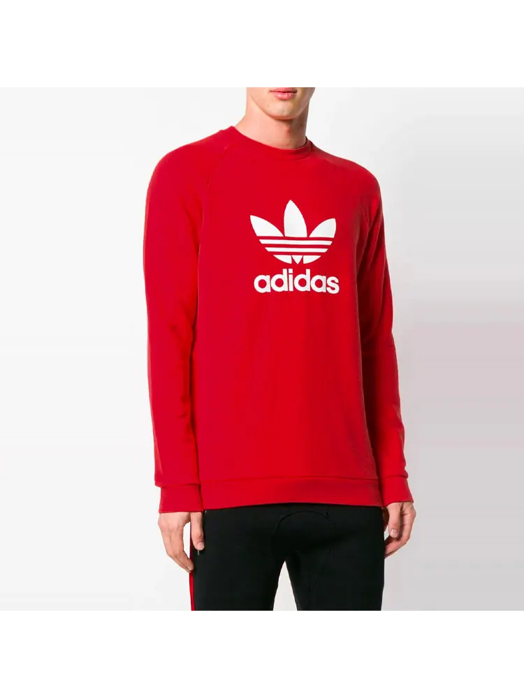 Худи adidas originals Sports Pullover Couple Style Orange — изображение 4 из 5, оранжевый