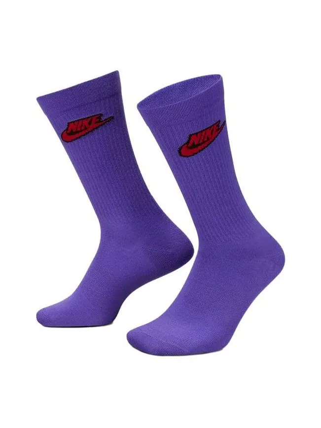Носки Nike Everyday Essential Crew Socks (2 Pairs) 'Purple' — изображение 1 из 1, фиолетовый