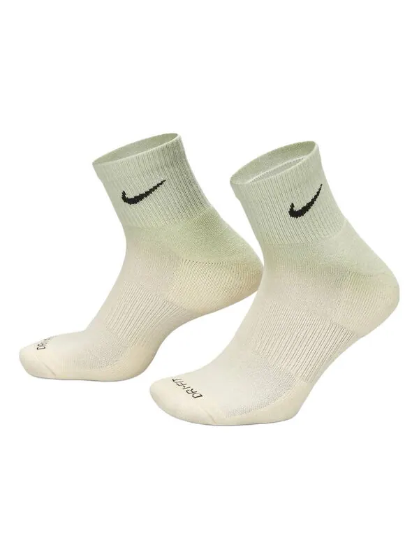 Носки на каждый день плюс мягкие носки до щиколотки Nike — изображение 1 из 1, зеленый/белый/мульти