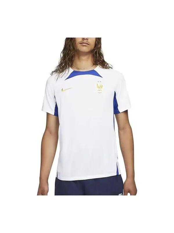Футболка джерси france strike dri fit training Nike — изображение 1 из 3, белый