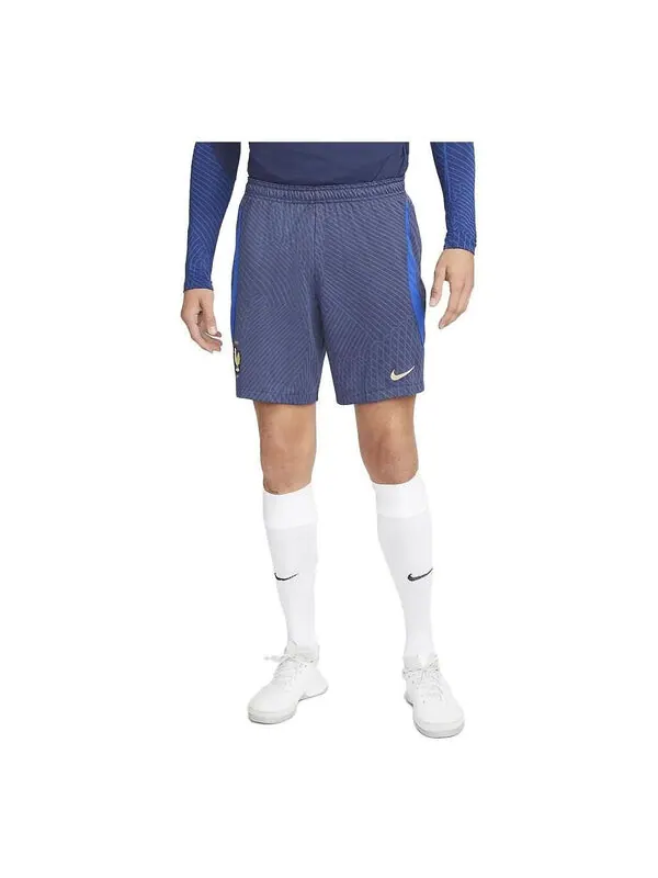 Шорты dri fit fff strike трикотажные футбольные шорты Nike — изображение 1 из 4, темно-синий