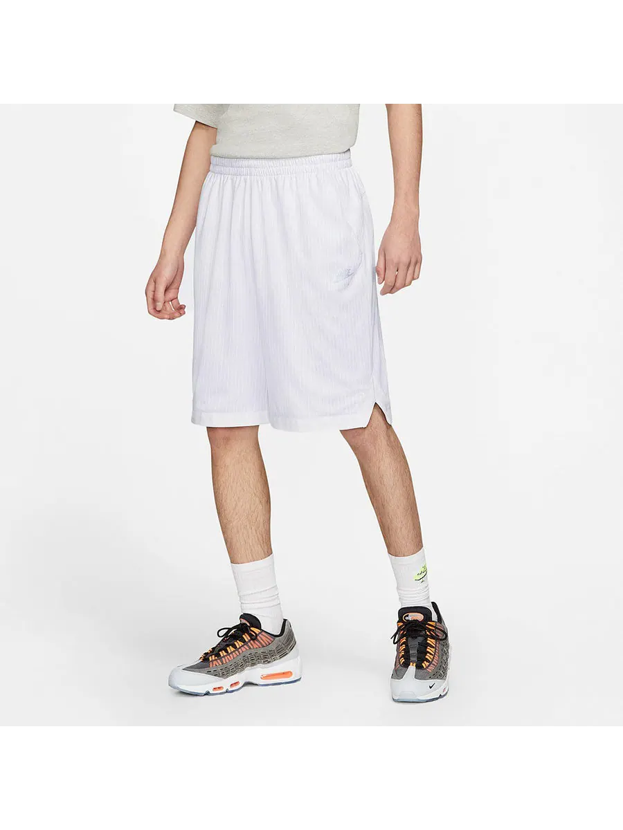 Спортивные шорты Nike Air x Kim Jones Crossover Reflective Logo Stripe Sports Shorts Asia Edition Unisex White, белый