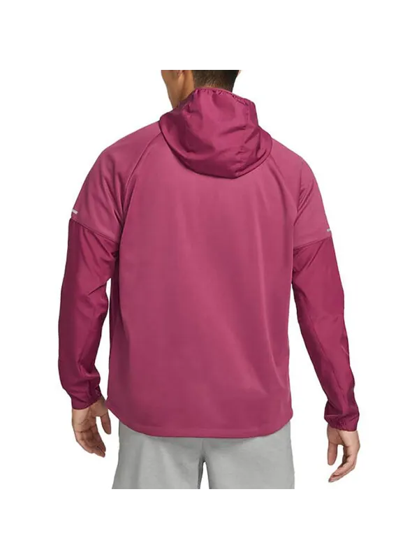Куртка Nike Windrunner Repel Running Jacket 'Claret' — изображение 3 из 3, красный/мульти