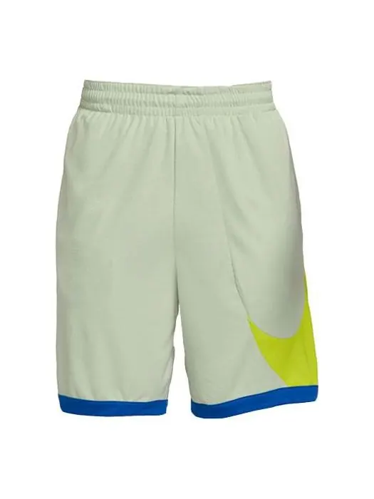 Шорты loose fit quick dry large logo breathable basketball shorts green Nike — изображение 1 из 3, мульти