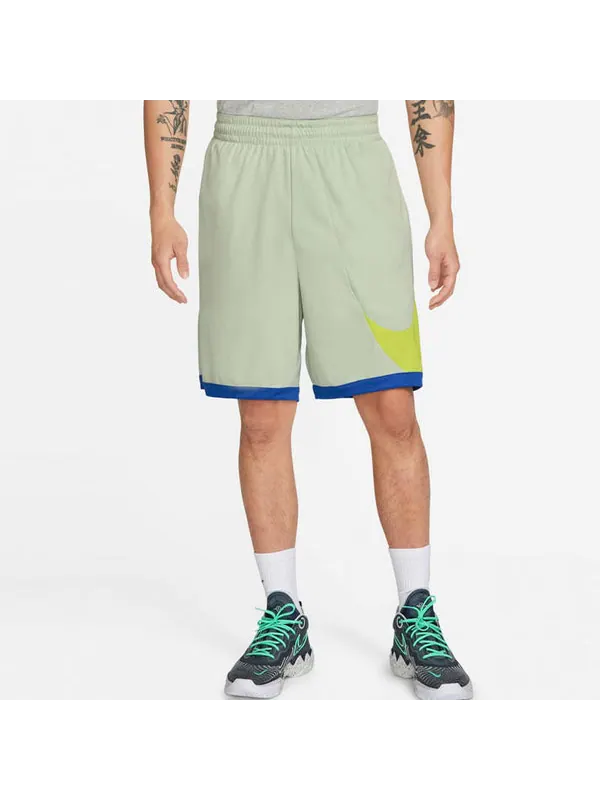 Шорты loose fit quick dry large logo breathable basketball shorts green Nike — изображение 3 из 3, мульти
