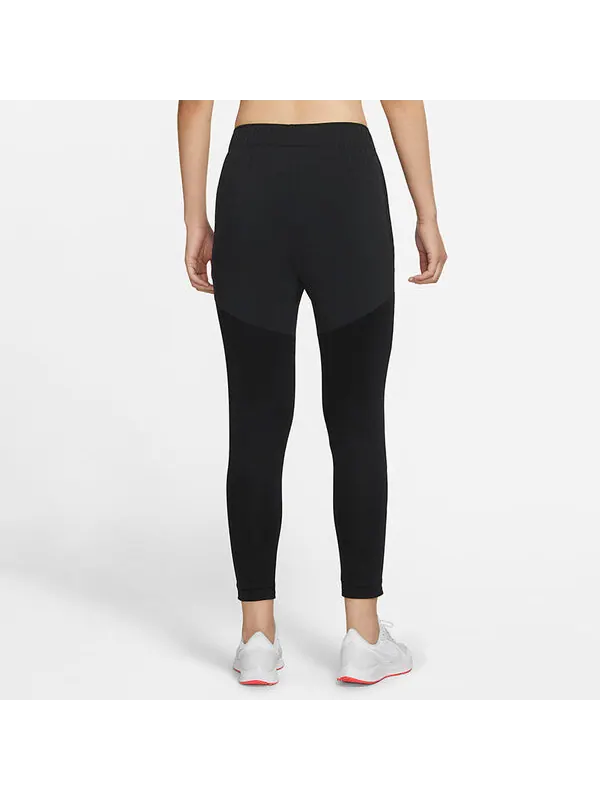 Брюки dri-fit essential quick-dry tight running sports fitness pants black Nike — изображение 4 из 4, черный