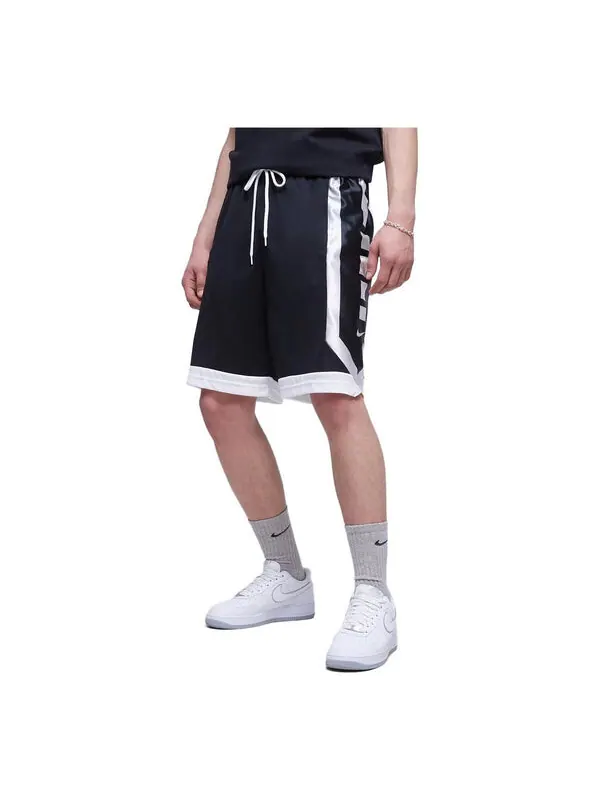Шорты dri fit элитные баскетбольные шорты Nike — изображение 1 из 3, черный/белый