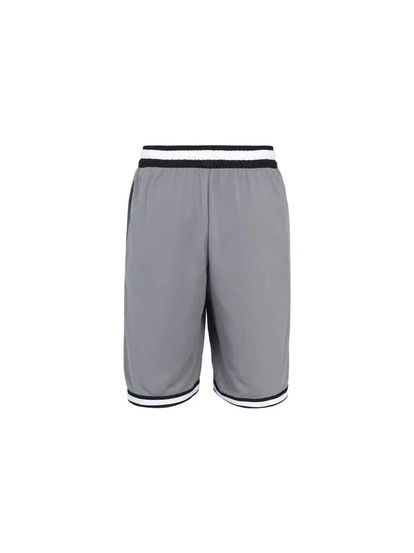 Шорты dri-fit lacing knit loose shorts gray Nike — изображение 2 из 4, серый