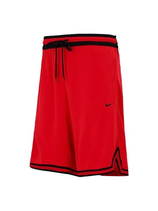 Шорты men's stripe lacing sports red shorts Nike — изображение 1 из 4, красный