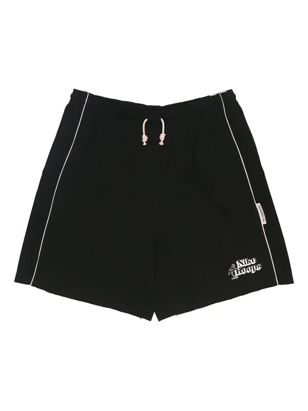 Шорты solid color lacing elastic breathable sports shorts black Nike — изображение 1 из 3, мульти