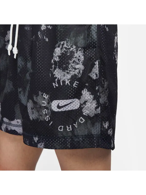 Шорты стандартные сетчатые шорты Nike — изображение 4 из 4, черный/серый