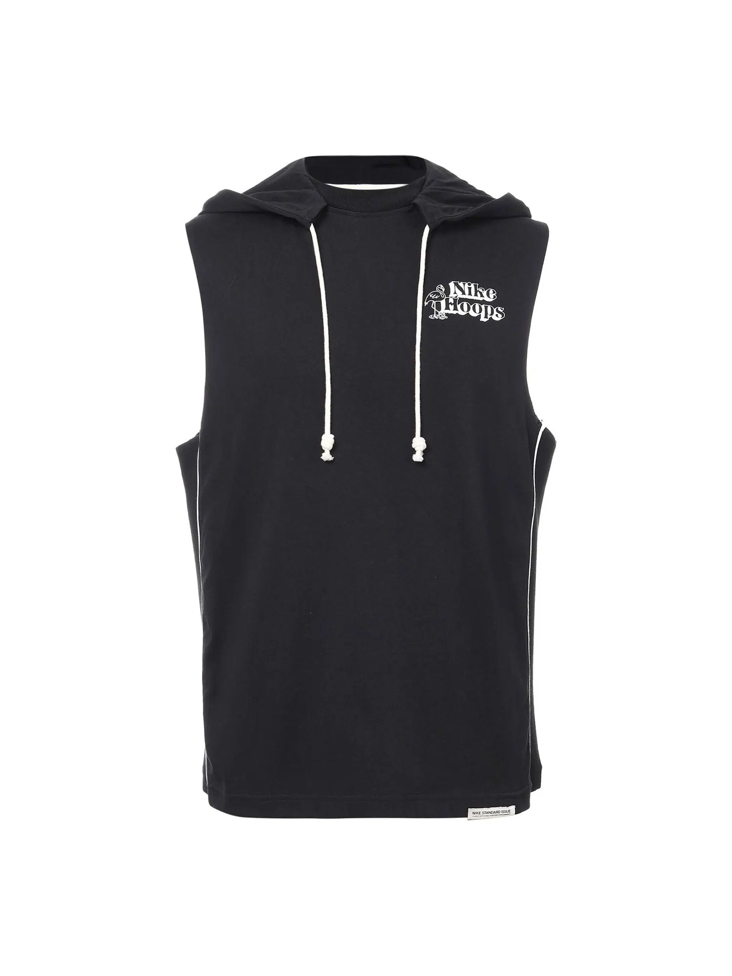 Жилет Nike Dri-FIT Standard Issue Casual Solid Color Breathable Sports hooded Vest Black — изображение 1 из 2, мульти