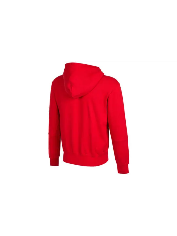 Куртка Men's Air Jordan Woven Label Logo Sports Hooded Jacket Red — изображение 2 из 4, красный