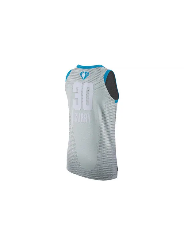 Майка Air Jordan x NBA ALL-STAR 2022 Jerseys 'Stephen Curry 30' — изображение 2 из 2, серый/синий/мульти