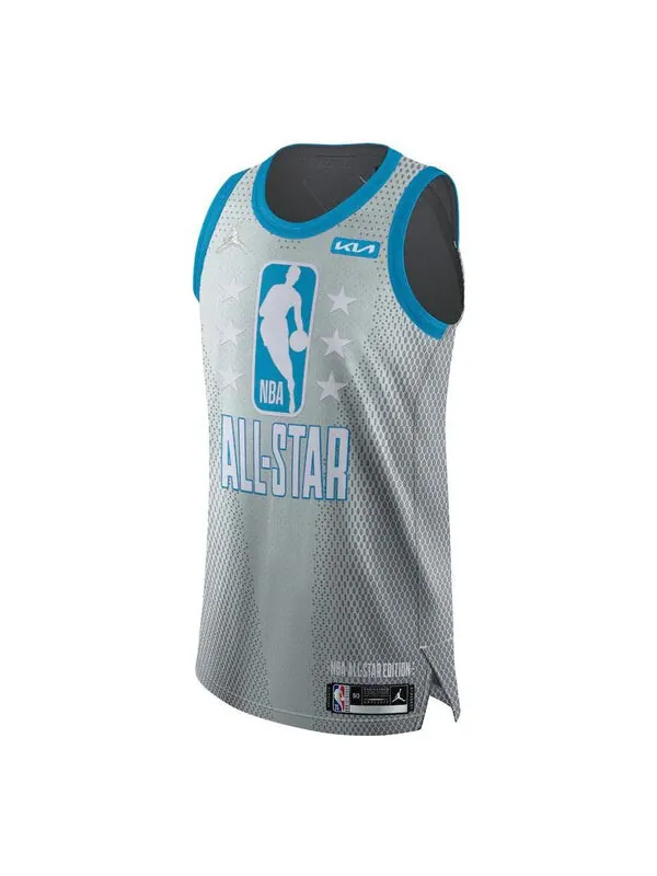 Футболка nba all star 2022 Air Jordan — изображение 1 из 2, серый/синий