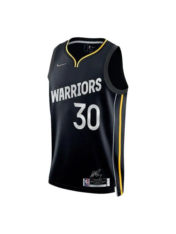 Майка Nike x NBA Golden State Warriors Icon Edition Jerseys 'Stephen Curry 30' — изображение 1 из 4, черный