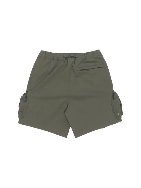 Шорты men's acg logo lacing waterproof multiple pockets shorts military green Nike — изображение 2 из 4, зеленый