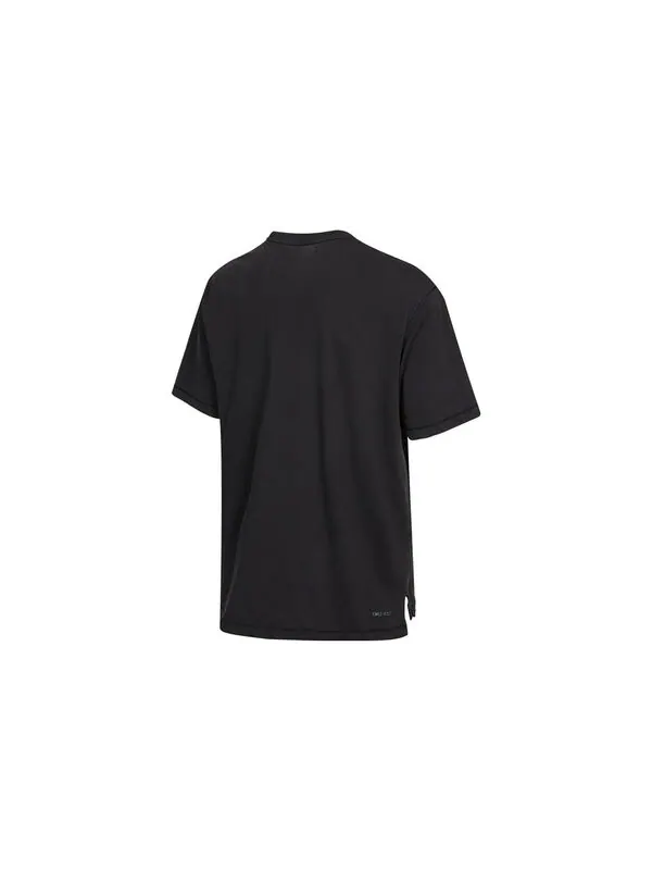 Футболка Men's Air Jordan Logo Printing Sports Pullover Round Neck Short Sleeve Black T-Shirt — изображение 2 из 4, черный
