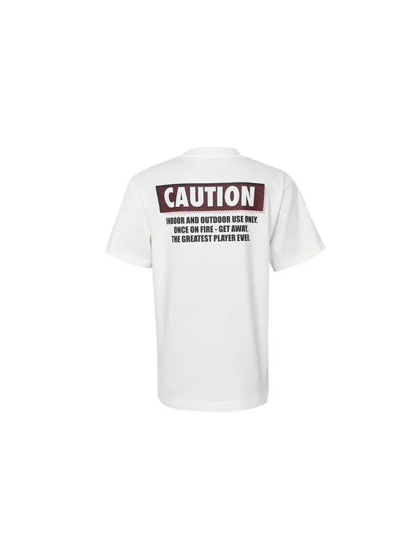 Футболка 'chinese new year' casual sports crew neck tee men's white Air Jordan — изображение 2 из 4, белый