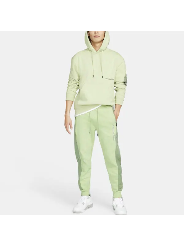 Спортивные штаны Men's Air Jordan Environmental Friendly Reflective Colorblock Bundle Feet Sports — изображение 3 из 4