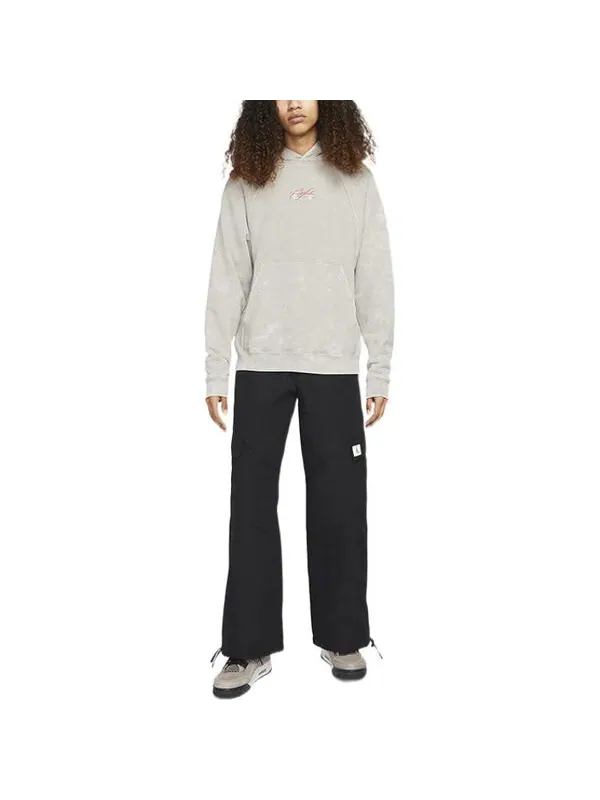 Толстовка Men's Air Jordan Stay Warm Casual Sports Long Sleeves Gray — изображение 3 из 4, серый