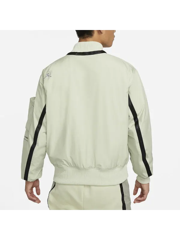 Куртка Men's Air Jordan Pocket Zipper Short Padded Jacket Green — изображение 4 из 4, мульти