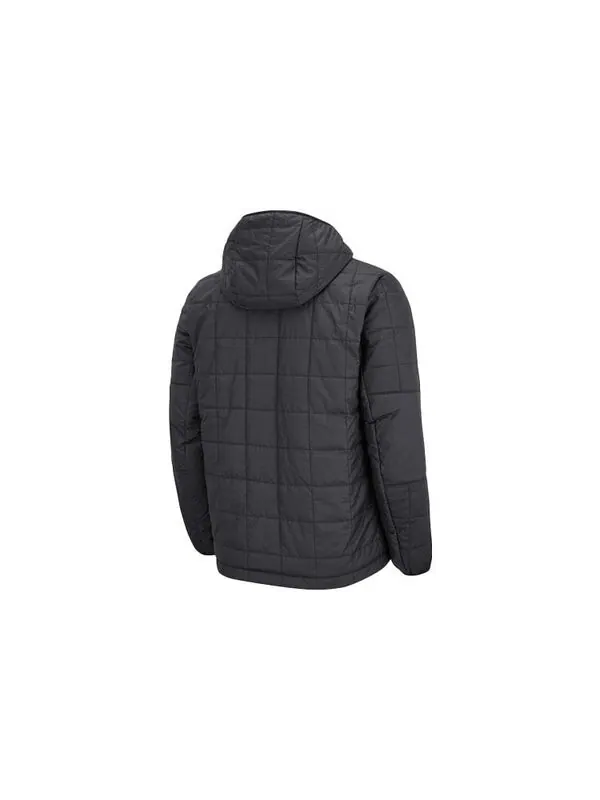 Куртка Men's Nike Synthetic-fill Fleece-lined Logo Hooded Long Sleeves Jacket Black — изображение 2 из 2, мульти