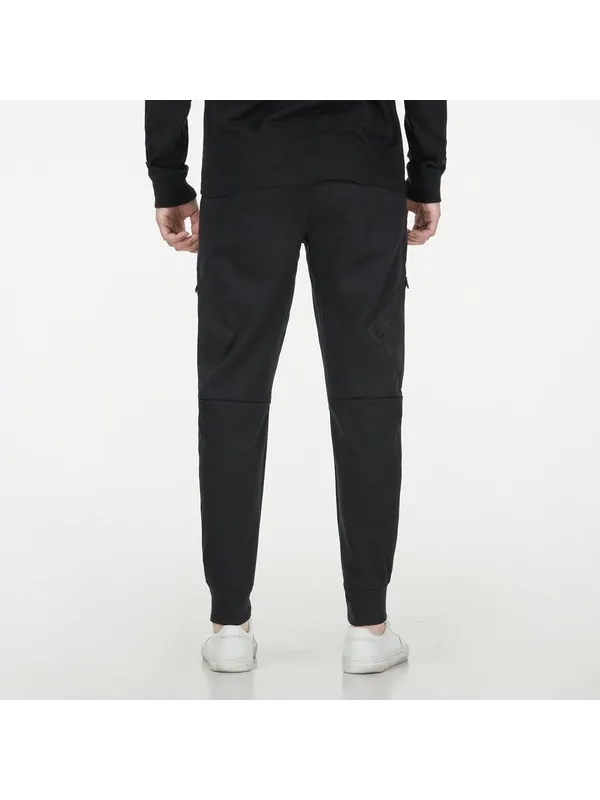 Брюки men's jordan as j df sprt stmt flc pant casual breathable sports knit long pants/trousers black Nike, черный