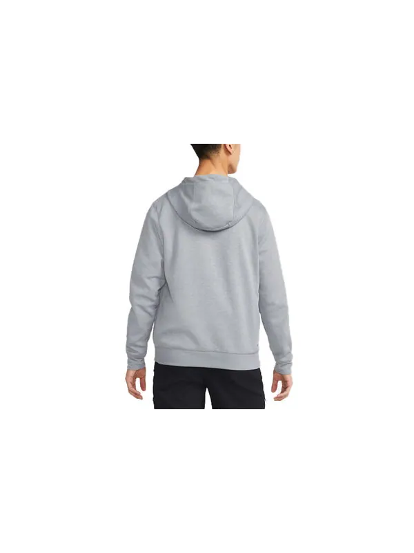 Толстовка Men's Air Jordan Contrasting Colors Pocket Sports Hooded Cardigan Jacket Gray — изображение 2 из 3, серый
