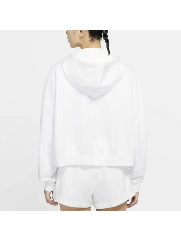 Свитер casual sports pullover hoodie white Nike — изображение 3 из 4, белый