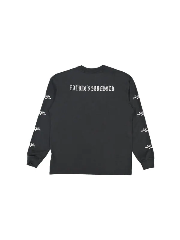 Толстовка Men's Nike Acg Printing Round Neck Pullover Black — изображение 2 из 4, черный