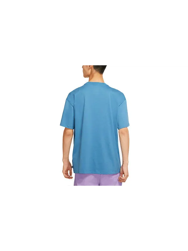 Футболка Men's Nike SB Printing Sports Round Neck Short Sleeve Netherlands Blue T-Shirt — изображение 2 из 3, мульти