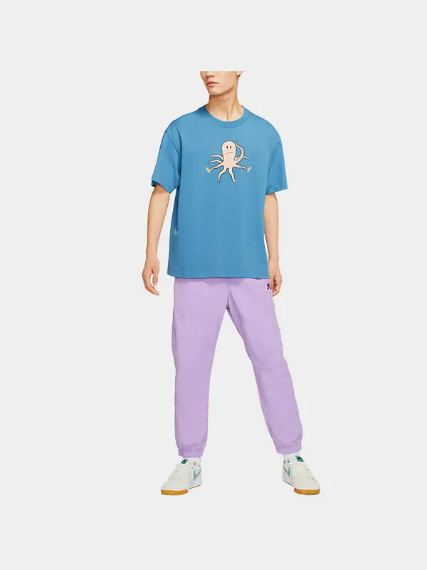 Футболка Men's Nike SB Printing Sports Round Neck Short Sleeve Netherlands Blue T-Shirt — изображение 3 из 3, мульти