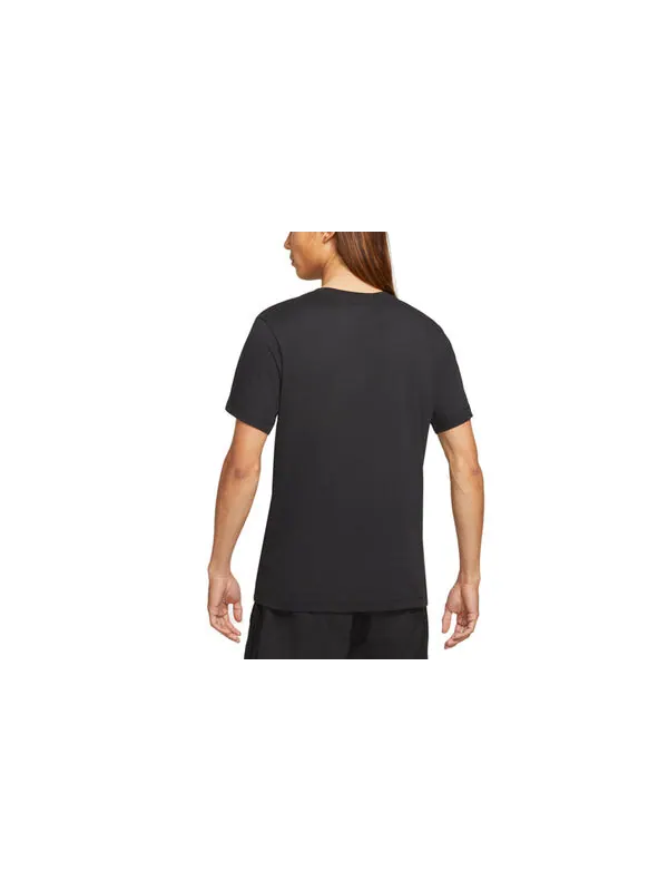 Футболка sportswear 3d logo printing sports round neck short sleeve black Nike — изображение 2 из 3, черный