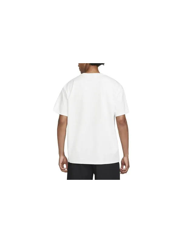 Футболка Nike ACG Logo T-Shirt 'White' — изображение 2 из 3, белый/черный