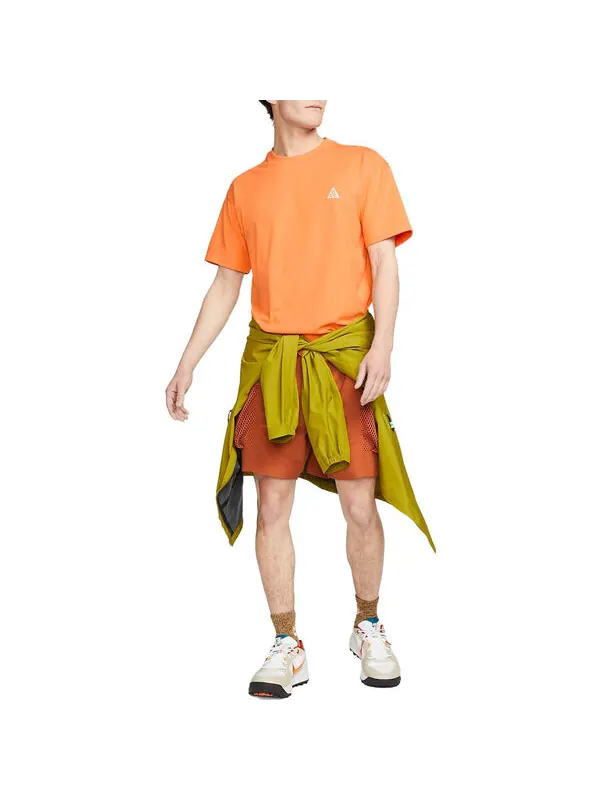 Футболка Nike ACG Short-Sleeve Tee 'Orange' — изображение 3 из 3, оранжевый