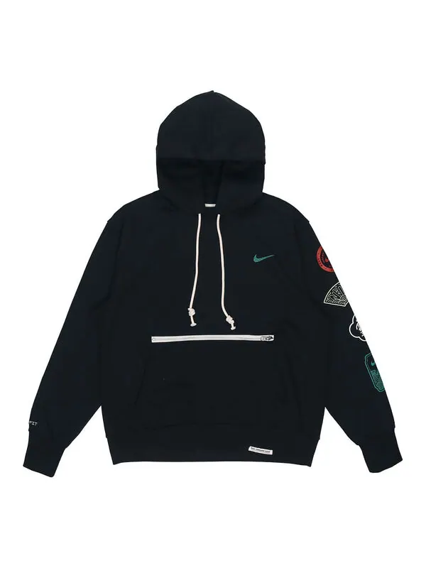 Толстовка Men's Nike CNY New Year's Edition Logo Printing Loose Sports Hooded Pullover Autumn Black — изображение 1 из 4