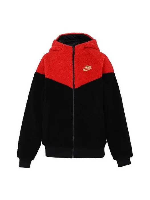 Куртка флисовая с капюшоном Nike — изображение 1 из 4, черный