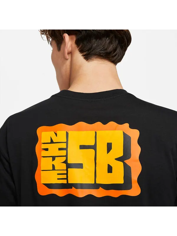 Футболка sb stamp футболка Nike — изображение 3 из 3, черный/желтый