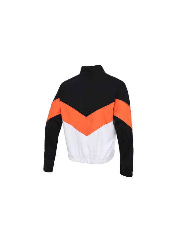 Куртка Nike Casual Woven Sports Stand Collar Jacket Black — изображение 2 из 4, черный