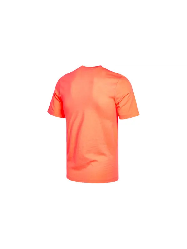 Футболка sportswear splash ink alphabet printing sports short sleeve orange Nike — изображение 2 из 4, оранжевый