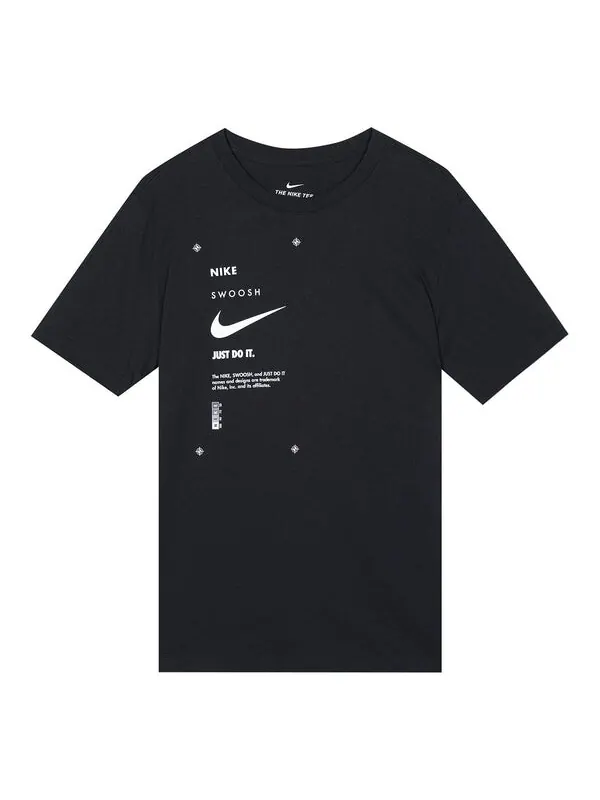 Футболка Nike AS Men's Nike Sportswear SWSH Club Tee Black — изображение 1 из 4, черный